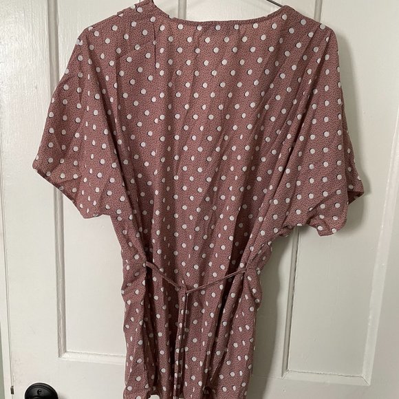 Erin Blair - Pink Polka-dot Blouse - Picture 3 of 3